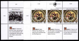 Vienna 1989 Human Rights With Labels Unmounted Mint. - Nuevos