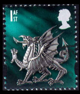 Wales 1999-2002 (1st) Gravure Pictorial Fine Used. - Pays De Galles