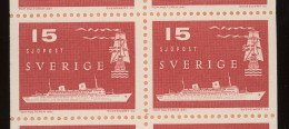 1958. Yv.427 X 8 Paires. Cote 12. €. Bateau. Boat Ship - Ungebraucht