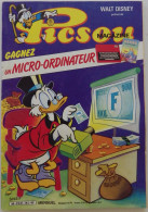 PICSOU MAGAZINE N°145 Mars 1984 Pubs Pic'Mac McDonald's, Poulain, Pates Panzani, Tonimalt, Delavennat - Picsou Magazine