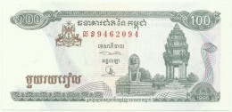 Cambodia - 100 Riels - 1995 - Pick: 41.a - Unc. - Sign. 16 - National Banque - Cambodge