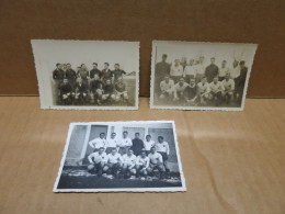 CLERMONT FERRAND (63) 3 Photographies équipes De Football 1942 Dont 92ème RI - Clermont Ferrand