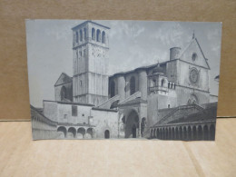 ASSISE (Italie) Carte Photo Basilique Saint François - Sonstige & Ohne Zuordnung