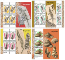 Djibouti  2023 Fossils. (101f) OFFICIAL ISSUE - Fósiles