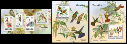 Djibouti  2023 Hummingbirds. (112) OFFICIAL ISSUE - Colibris