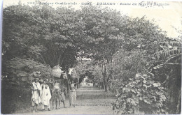 C. P. A. : Mali : Soudan : BAMAKO : Route Du Niger à Bamako, Animé, En 1908 - Mali
