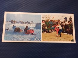 Russian Far East. Nenets People Traditional Game - Wrestling - OLD USSR Postcard  -  Rare! - 1979 - Regionale Spelen