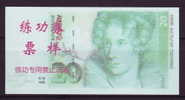 China BOC (bank Of China) Training/test Banknote,Germany B Series 20 DM Deutsche Mark Note Specimen Overprint - [17] Vals & Specimens