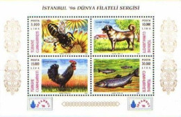 1996 Istanbul '96 International Stamp Exhibition MNH Isfila B33 - Ungebraucht
