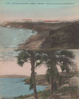 Dakar Senegal 2x Panorama Coast Antique Postcard S - Non Classés