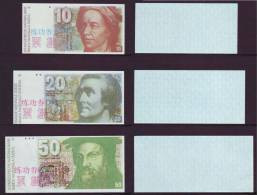 China BOC Bank Training/test Banknote,Switzerland Schweiz SFR A Series 6 Different Note Specimen Overprint - Switzerland