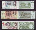 China BOC Bank (bank Of China) Training/test Banknote,Denmark Danmark Kroner 5 Different Note Specimen Overprint - Denmark