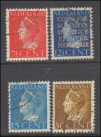 The Hague 1940 Set Of 4 Fine Used. - Service