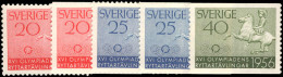 Sweden 1956 Olympics Booklet And Coil Set Unmounted Mint. - Neufs