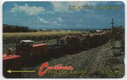St. Kitts & Nevis - Sugar Cane Train - 5CSKB - St. Kitts En Nevis