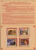 Folder Taiwan 2003 Taiwanese Puppet Opera Stamps TV Cinema Music - Unused Stamps