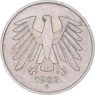 Monnaie, Allemagne, 5 Mark, 1982 - 5 Mark