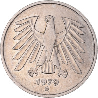 Monnaie, Allemagne, 5 Mark, 1979 - 5 Marcos