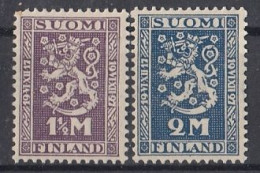FINLAND 126-127,unused,falc Hinged - Unused Stamps