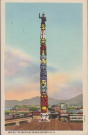 CANADA COLOMBIE BRITANNIQUE PRINCE RUPPERT WOLFE TOTEM POLE - Prince Rupert