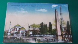 VOYAGEE TURQUIE CONSTANTINOPLE ISTANBUL SAINTE SOPHIE ET L HIPPODROME MB - Turkey