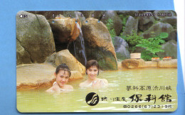 Japan Telefonkarte Japon Télécarte Phonecard -  Girl Femme Women Frau - Personnages