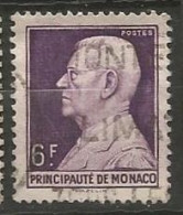 MONACO N° 304 OBLITERE - Usados