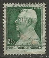 MONACO N° 281 OBLITERE - Usados