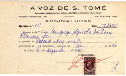 A VOZ DE  S.TOMÉ-S.TOMÈ - Portogallo