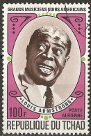 Chad 1971 - Mi 410 - YT Pa 95 ( Louis Armstrong )  Airmail - Tchad (1960-...)