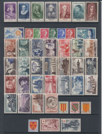 France - Année Complète  1955  * * - Cote 256,50 € - 1950-1959