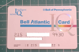 USA PHONECARD BELL ATLANTIC - Andere & Zonder Classificatie