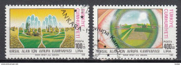 Turkije Mi 2829,2830 Europa Gestempeld - Used Stamps