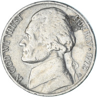 Monnaie, États-Unis, 5 Cents, 1972 - 1938-…: Jefferson