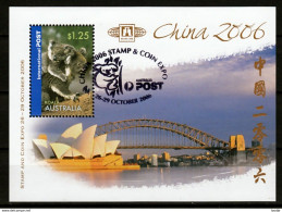 Australie Blok Mi 66 China 2006  Gestempeld - Blocs - Feuillets