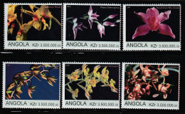 ANGOLA - Série Non Officielle ** (2000) Fleurs : Orchidées - Angola