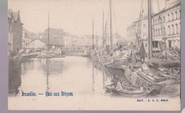 Cpa Bruxelles  Quai Aux Briques  Bateaux - Navigazione