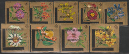 BURUNDI - Poste Aérienne N°34/42 ** (1967) Fleurs - Surchargés - - Poste Aérienne