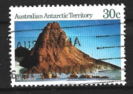 ANTARCTIQUE AUSTRALIEN. N°65 Oblitéré De 1984. Mont Coates. - Montagne