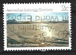 ANTARCTIQUE AUSTRALIEN. N°74 Oblitéré De 1987. Vue Du Territoire. - Used Stamps