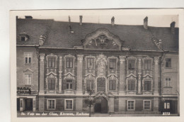 D978) ST. VEIT An Der GLAN - Rathaus U. Schuh Geschäft ALT ! - St. Veit An Der Glan