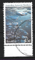 ANTARCTIQUE AUSTRALIEN. N°70 Oblitéré De 1985. Chenal Au Milieu Des Glaces Flottantes. - Oblitérés