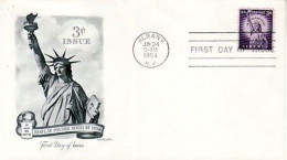 USA - FDC 1954 - Liberty Issue - Scott A482 - VVF - 1951-1960