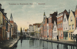 4903 15 Maassluis, Veerstraat En Monstersche Sluis. 1911. (Zie Hoeken, Doordrukstempel)  - Maassluis