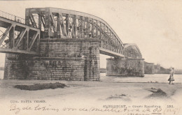 4903 54 Sliedrecht, Groote Spoorbrug Rond 1900. (Kleine Beschadiging Rechterkant) - Sliedrecht