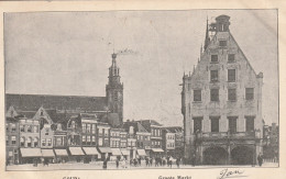 4903 60 Gouda, Groote Markt. 1906. - Gouda