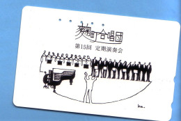 Japan Telefonkarte Japon Télécarte Phonecard - Musik Music Musique Klavier Piano - Musique