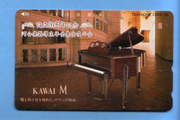 Japan Telefonkarte Japon Télécarte Phonecard - Musik Music Musique Klavier Piano Kawai - Musique