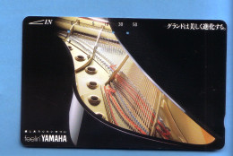 Japan Telefonkarte Japon Télécarte Phonecard - Musik Music Musique Klavier Piano Yamaha - Musique