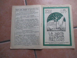 RELIGIONE 23 Luglio 1933 La Santa Messa Popolo Italiano Pubblicaz.settimanale MUSICA Preghiera Per Il Vescovo - Religión